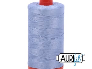 50wt Cotton Thread in 2770 Very Light Delft by Aurifil