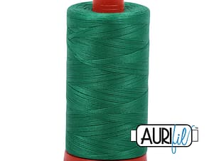 50wt Cotton Thread in 2865 Emerald by Aurifil
