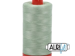 50wt Cotton Thread in 2880 Pale Green by Aurifil