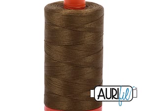 50wt Cotton Thread in 4173 Dark Olive by Aurifil