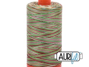 50wt Cotton Thread in 4650 Leaves by Aurifil