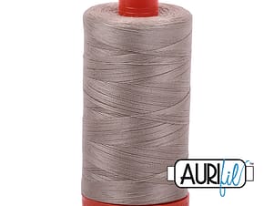50wt Cotton Thread in 5011 Rope Beige by Aurifil