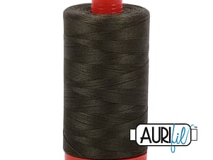 50wt Cotton Thread in 5012 Dark Green by Aurifil