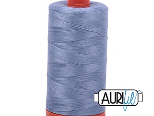 50wt Cotton Thread in 6720 Slate by Aurifil