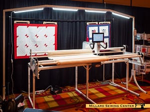 Janome QM15 Longarm, with Robot and Janome 10' Light Bar