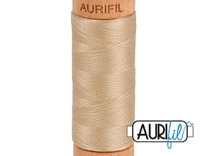 80wt Cotton Thread in 2326 Sand by Aurifil