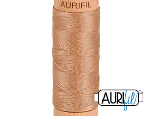 80wt Cotton Thread in 2340 Cafe' au Lait by Aurifil