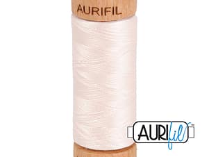 80wt Cotton Thread in 2405 Oyster by Aurifil