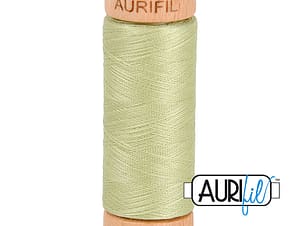 80wt Cotton Thread in 2886 Light Avocado by Aurifil