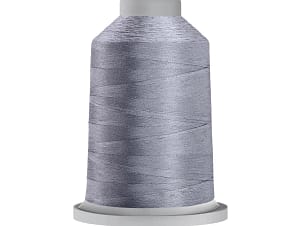 40wt Polyester Thread in 10536 Silver by Glide