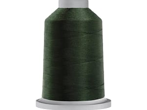 40wt Polyester Thread in 60350 Totem Green by Glide