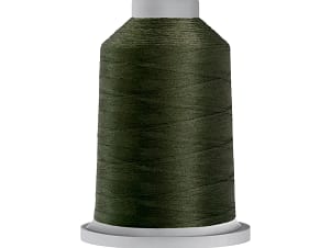 40wt Polyester Thread in 65743 Mossy by Glide
