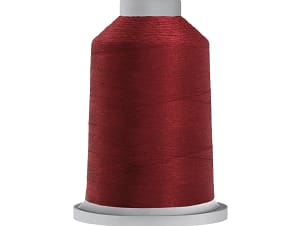 40wt Polyester Thread in 70194 Carmine by Glide