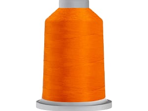 40wt Polyester Thread in 80151 Pumpkin by Glide