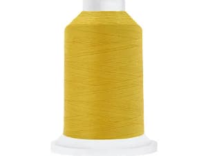 50wt Cotton Thread in 80108 Bright Yellow by Cairo-Quilt
