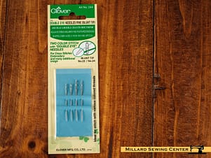 Needles, Double Eye by Clover