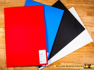 Stabilizer, Puffy Foam in Black, Blue, Red, White (3mm 12"x18" Sheet) by Filtec