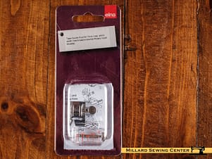 Taping Guide Foot Elna & Janome Sewing Machines with 5-7mm Stitch Width & Top Loading Bobbin