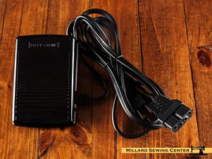 Foot Control & 4 Prong Lead Cord for Bernina/Bernette, & Janome/New Home Sewing Machines