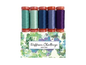 Hoffman California Fabrics, 50wt Cotton Thread Set by Aurifil
