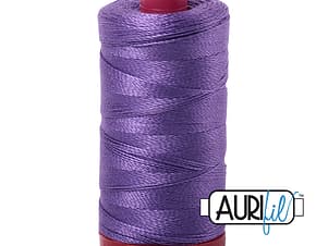 12wt Cotton Thread in 1243 Dusty Lavender by Aurifil