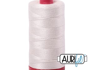 12wt Cotton Thread in 2311 Muslin by Aurifil