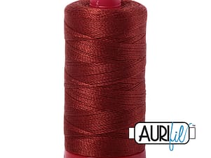 12wt Cotton Thread in 2355 Rusty Orange by Aurifil