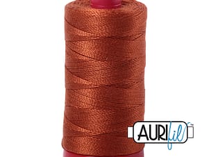 12wt Cotton Thread in 2390 Cinnamon Toast by Aurifil
