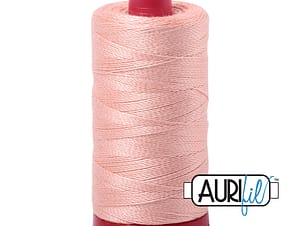 12wt Cotton Thread in 2420 Light Blush by Aurifil