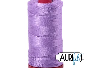 12wt Cotton Thread in 2520 Violet by Aurifil