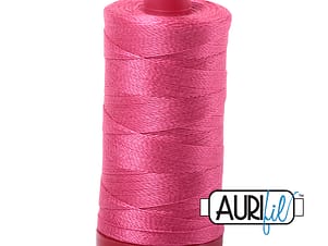 12wt Cotton Thread in 2530 Blossom Pink by Aurifil