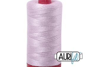 12wt Cotton Thread in 2564 Pale Lilac by Aurifil