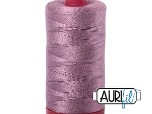 12wt Cotton Thread in 2566 Wisteria by Aurifil