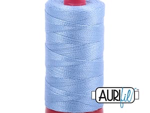 12wt Cotton Thread in 2720 Light Delft Blue by Aurifil