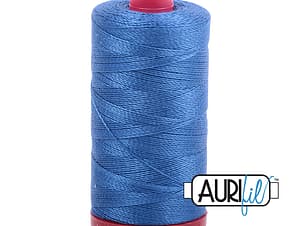12wt Cotton Thread in 2730 Delft Blue by Aurifil
