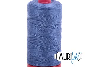 12wt Cotton Thread in 2775 Steel Blue by Aurifil