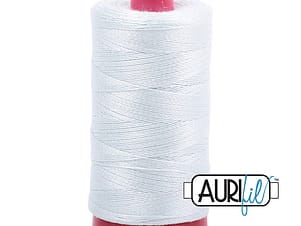 12wt Cotton Thread in 2800 Mint Ice by Aurifil