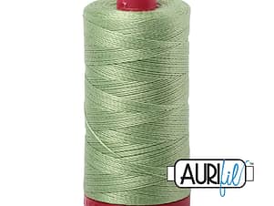 12wt Cotton Thread in 2882 Light Fern by Aurifil