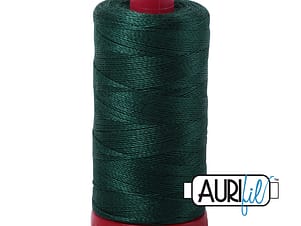 12wt Cotton Thread in 2885 Medium Spruce by Aurifil