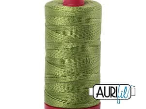 12wt Cotton Thread in 2888 Fern Green by Aurifil