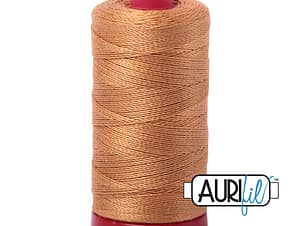 12wt Cotton Thread in 2930 Golden Toast by Aurifil