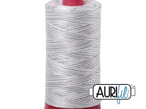 12wt Cotton Thread in 4060 Silver Moon by Aurifil
