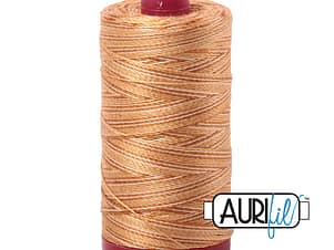 12wt Cotton Thread in 4150 Creme Brule by Aurifil