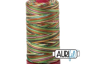 12wt Cotton Thread in 4650 Leaves by Aurifil
