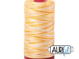 12wt Cotton Thread in 4658 Limoni di Monterosso by Aurifil