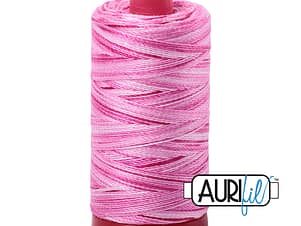 12wt Cotton Thread in 4660 Pink Taffy by Aurifil