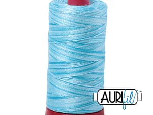 12wt Cotton Thread in 4663 Baby Blue Eyes by Aurifil