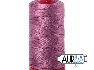 12wt Cotton Thread in 5003 Wine by Aurifil