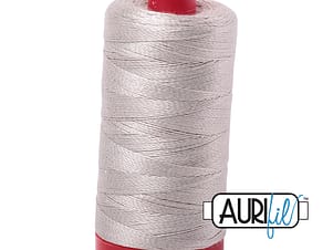 12wt Cotton Thread in 6725 Moondust by Aurifil