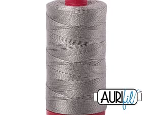 12wt Cotton Thread in 6732 Earl Gray by Aurifil